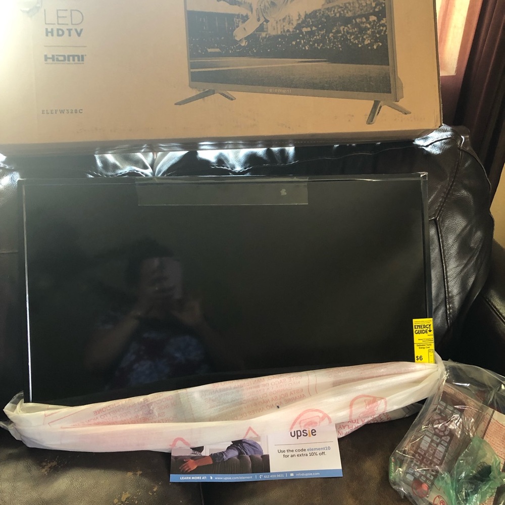 Tv y makina para aser ejercicio